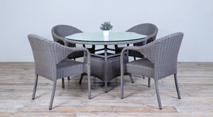 Westhampton Round 47" with Woven Top