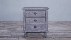 Chateau 3 Drawers Nightstand