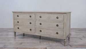 Chateau 6 Drawers Dresser