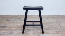 Load image into Gallery viewer, COUNTER STOOL BACKLESS - Black Oak
