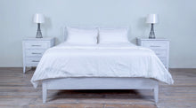 Load image into Gallery viewer, Caribbean Queen Size Bed Wooden Panel Headboard