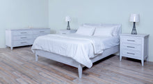 Load image into Gallery viewer, Caribbean Queen Size Bed Wooden Panel Headboard