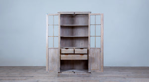 Cremone Bookcase Display Unit with Bottom Door Panel