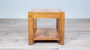 Plank Bottom Colonial Side Table