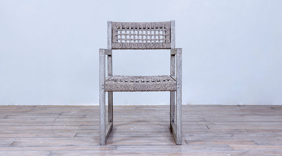 Milan Braided Arm Chair