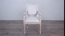 Load image into Gallery viewer, Vintage French Square Arm Chair