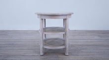 Load image into Gallery viewer, Round Side Table Turning  Legs with Cane