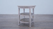 Load image into Gallery viewer, Round Side Table Turning  Legs with Cane