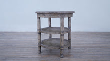 Load image into Gallery viewer, Round Side Table Turning  Legs with Cane