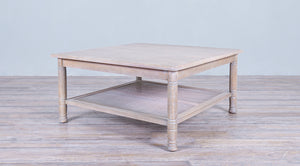 Coffee Table Square Turning  Leg with Cane