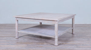 Coffee Table Square Turning  Leg with Cane