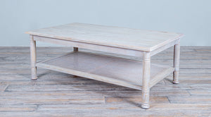 Coffee Table Rectangular Turning  Leg with Cane