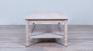 Coffee Table Rectangular Turning  Leg with Cane