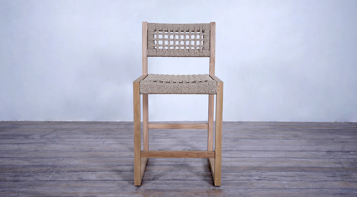 Milan Braided Counter Height Stool