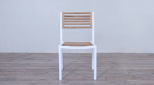 Load image into Gallery viewer, Avalon Side Chair White Powder Coated - Small Slat