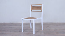 Load image into Gallery viewer, Avalon Side Chair White Powder Coated - Small Slat