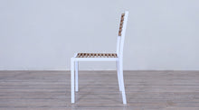 Load image into Gallery viewer, Avalon Side Chair White Powder Coated - Small Slat