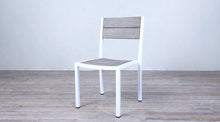 Load image into Gallery viewer, Avalon Side Chair White Powder Coated - Large Slat