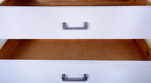 Campaign Tall Chest 5 drawers