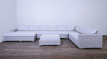 Load image into Gallery viewer, Rutherford Sectional Chaise - Rope Twist Off White