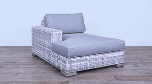 Majorca Sectional Chaise Options - Grey