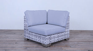 Majorca Sectional Chaise Options - Grey