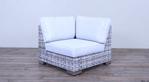 Majorca Sectional Chaise Options - Grey