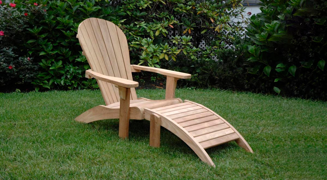 Adirondack Chair with/Footstool