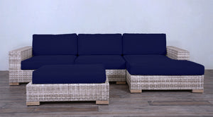 Majorca Sectional Chaise Options - Pulut Peel