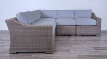 Load image into Gallery viewer, Provence Classic  Sectional - White Koboo Half Round