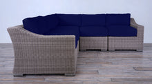 Load image into Gallery viewer, Provence Classic  Sectional - White Koboo Half Round