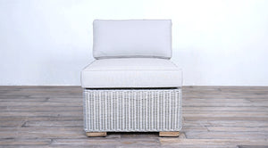 Provence Classic Sectional - Ivory Wash Round Core