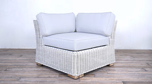 Provence Classic Sectional - Ivory Wash Round Core