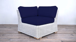 Provence Classic Sectional - Ivory Wash Round Core