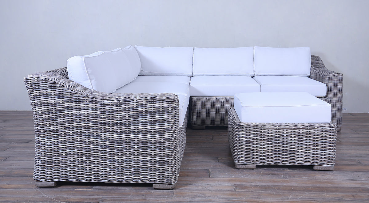 Provence Classic Sectional - Creme Spectro