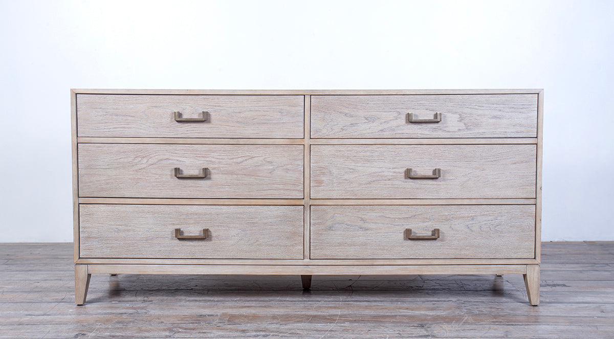 Campaign Dresser 6 Drawers