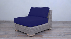 Majorca Sectional Chaise Option - White Koboo Half Round