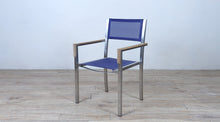 Load image into Gallery viewer, Avalon Arm Chair Batyline - Polish Stainless Steel