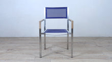 Load image into Gallery viewer, Avalon Arm Chair Batyline - Polish Stainless Steel
