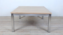 Load image into Gallery viewer, Avalon Coffee Table Finger Slat Polished Stainless