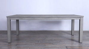 Avalon Wooden Dining Table Horizontal Slats