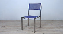 Load image into Gallery viewer, Avalon Side Chair Batyline - Polish Stainless Steel