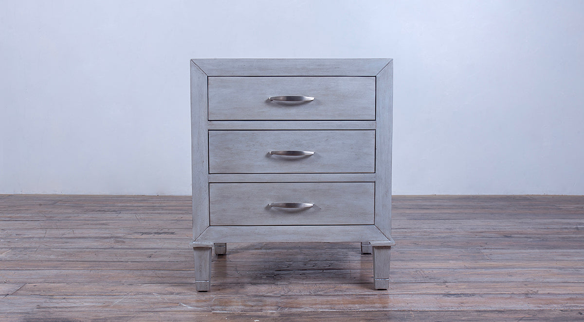 Bleecker Street Nightstand 3 Drawers