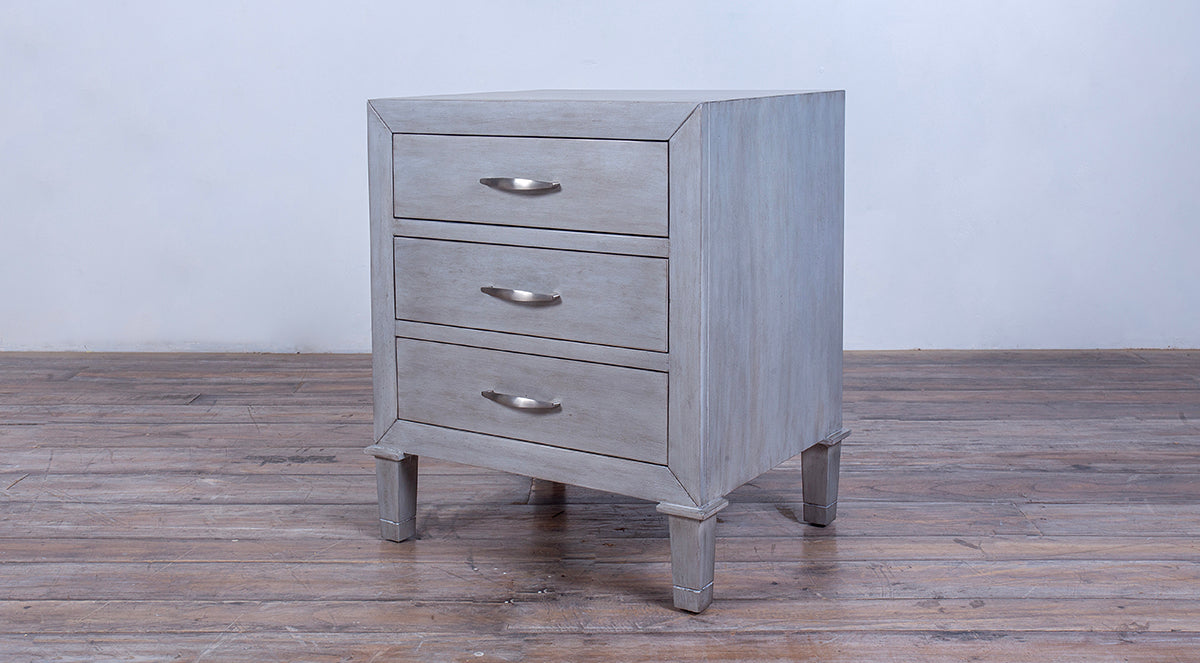 Bleecker Street Nightstand 3 Drawers