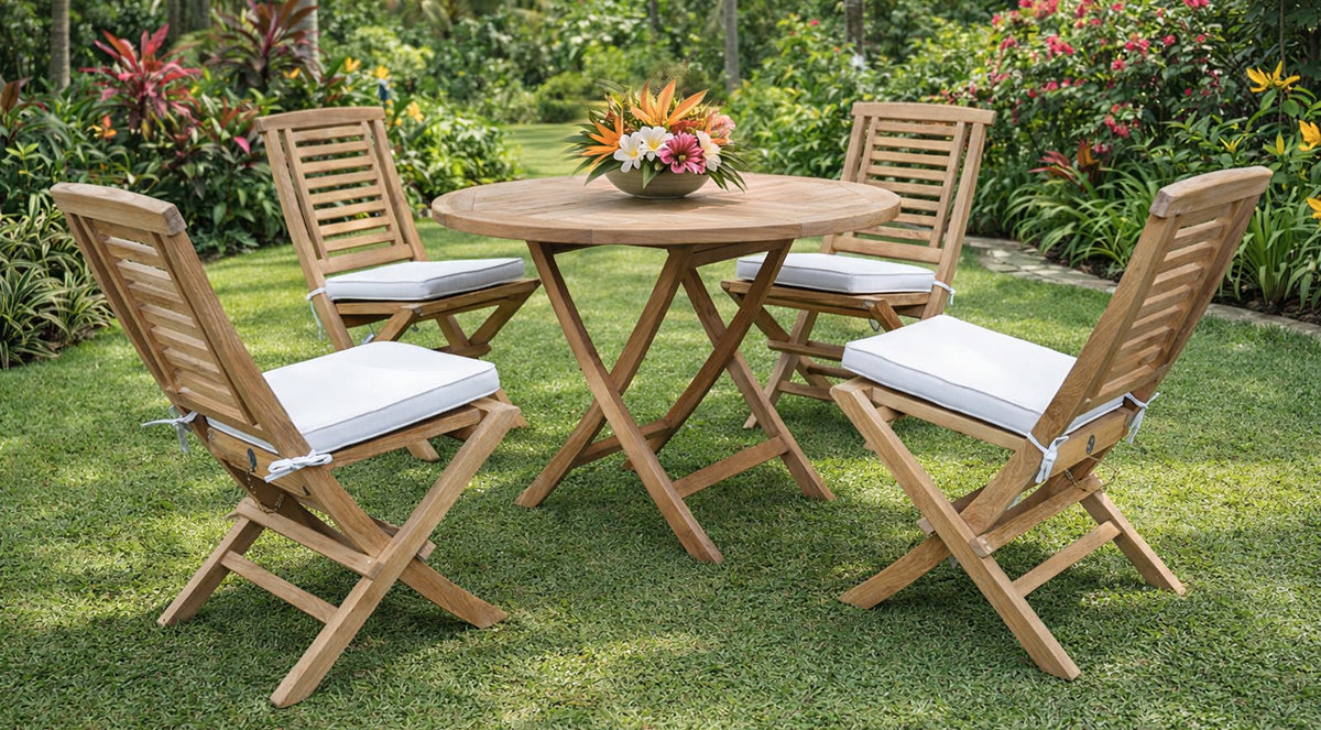 Bistro Round Folding Table