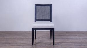 French Contemporary Side Chair Cane Back