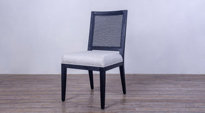 French Contemporary Side Chair Cane Back