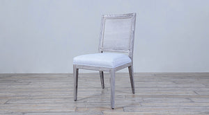 French Contemporary Side Chair Cane Back