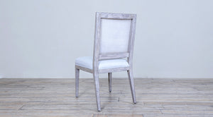 French Contemporary Side Chair Cane Back