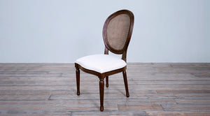 Louis XVI Oval Back Side Chair